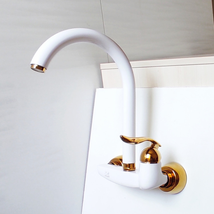 شیرظرفشویی دیواری با علم بلند