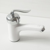 شیر روشویی سفید کروم