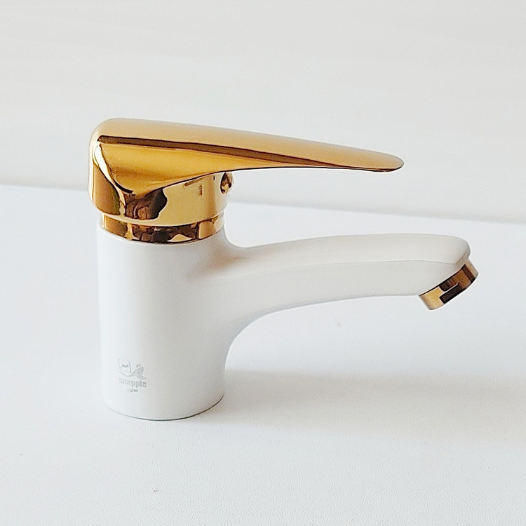 خرید شیر روشویی سفید