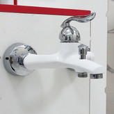 شیرحمام سفید کروم