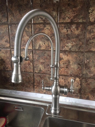 شیر دوکاره فنردار