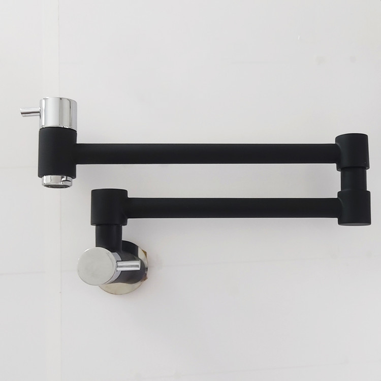 شیر پات فیلر مشکی کروم